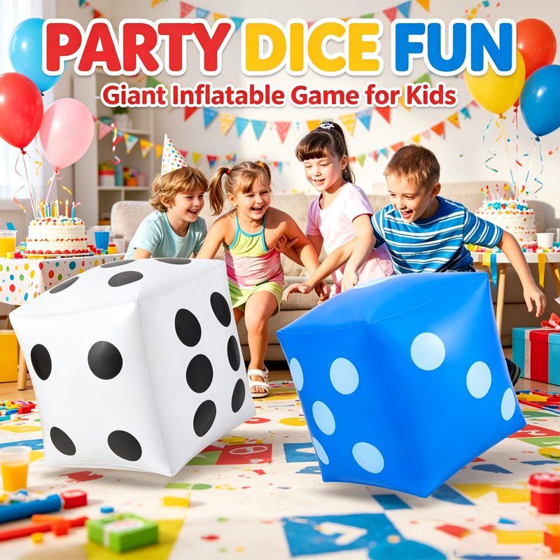 Party Games Gamecube - Dado Inflável Gigante de PVC para