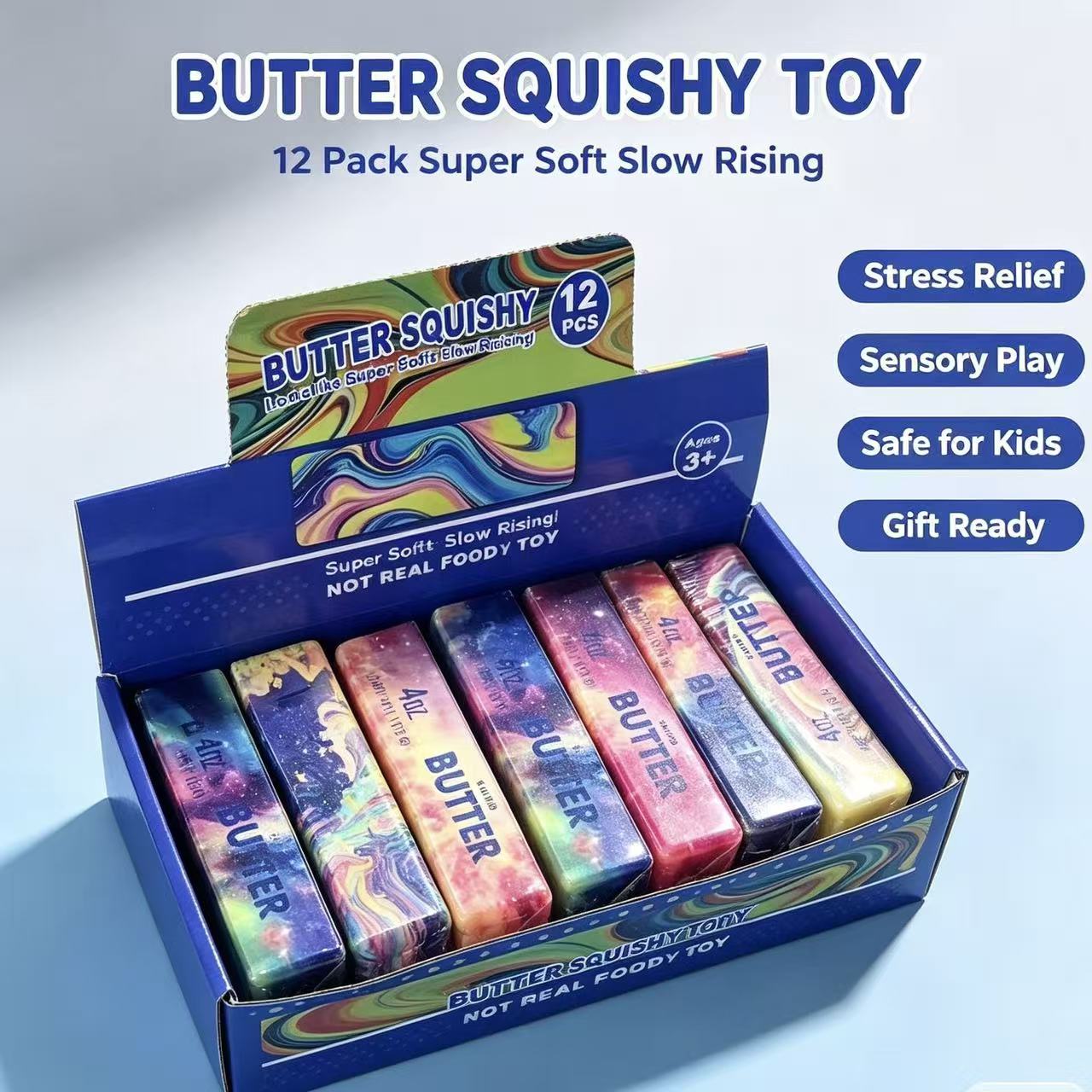 Party Games Graduation - 1-12 unidades Brinquedo Fidget Squishy em