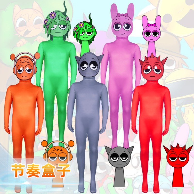 Party Games Music - Fantasia de Cosplay Incrediboxs Sprunki, Personagem