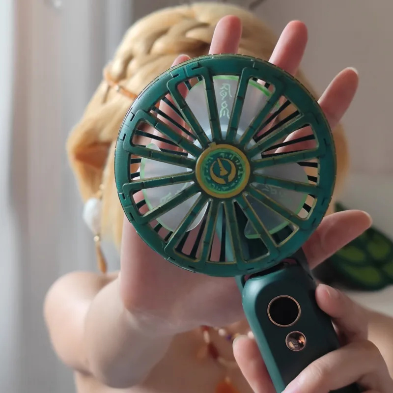 3Rd Party Zelda Games - Zonai-Tears of Kingdoms, Ventilador Elétrico Portátil,
