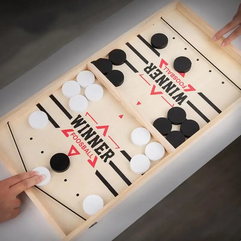 Party Games Jogos - Table Hockey Puck Jogo de tabuleiro,