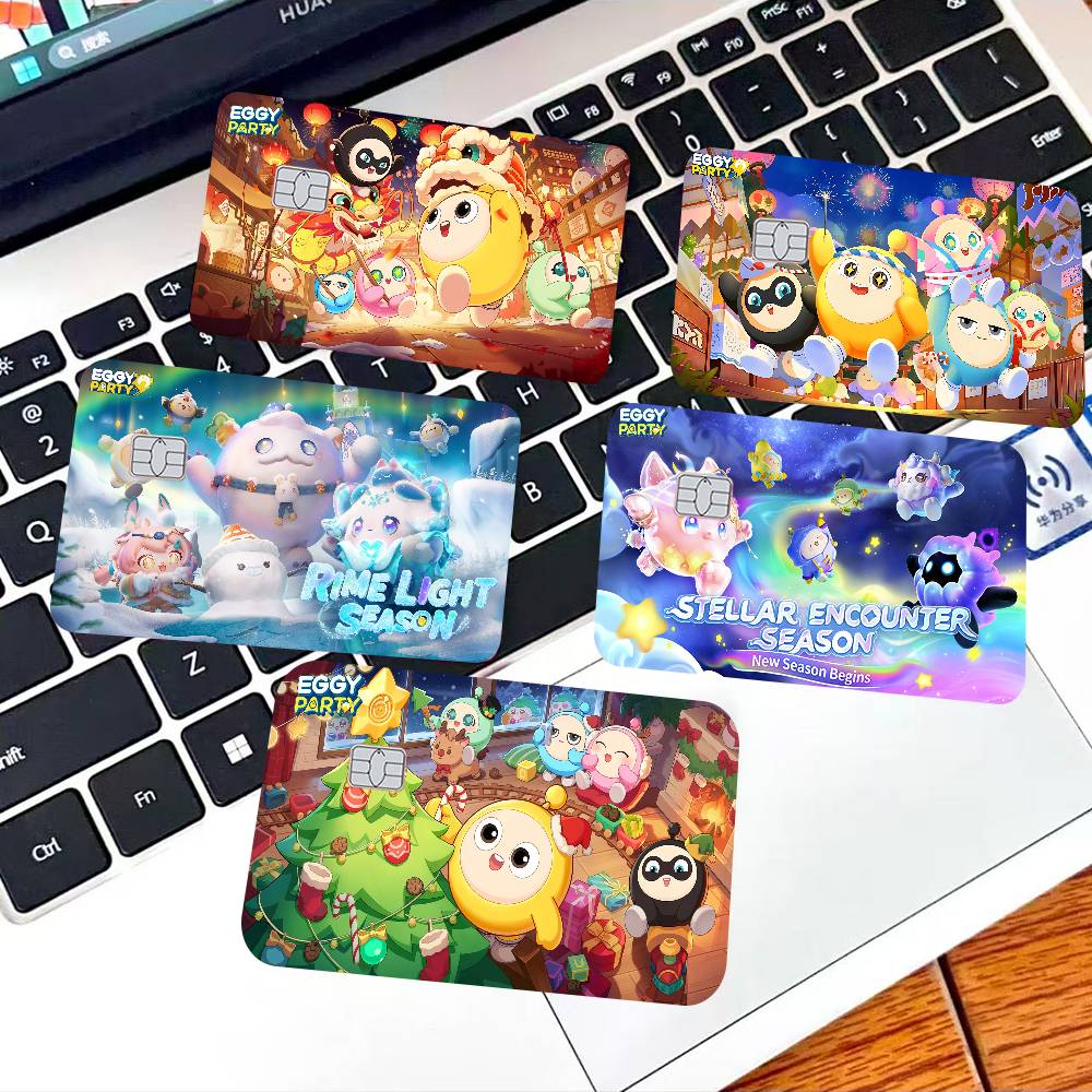 Party Games Jogos - Capa Adesiva para Cartão de Crédito/Débito