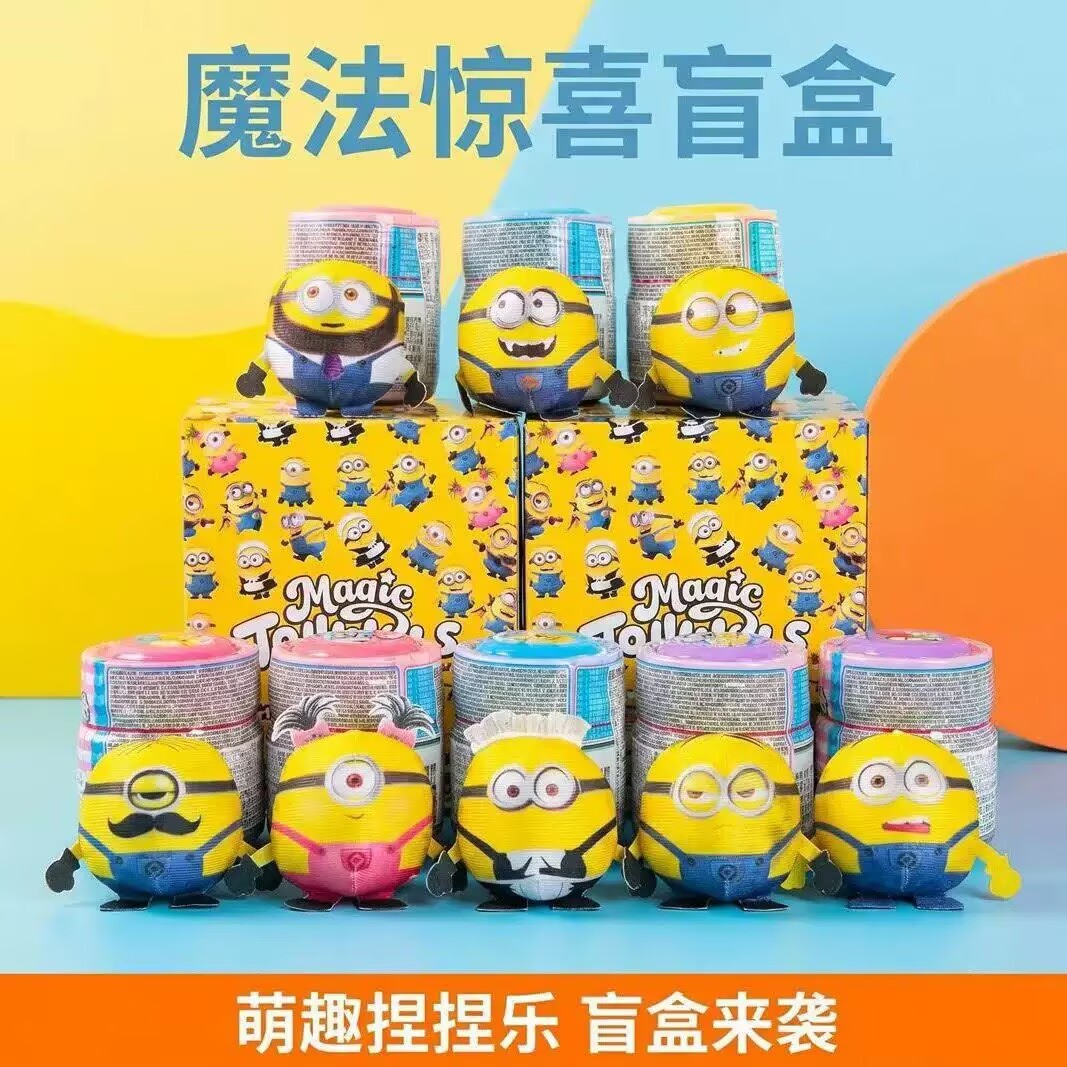Party Games Music - Caixa Surpresa Mágica Spmt Minions Magic