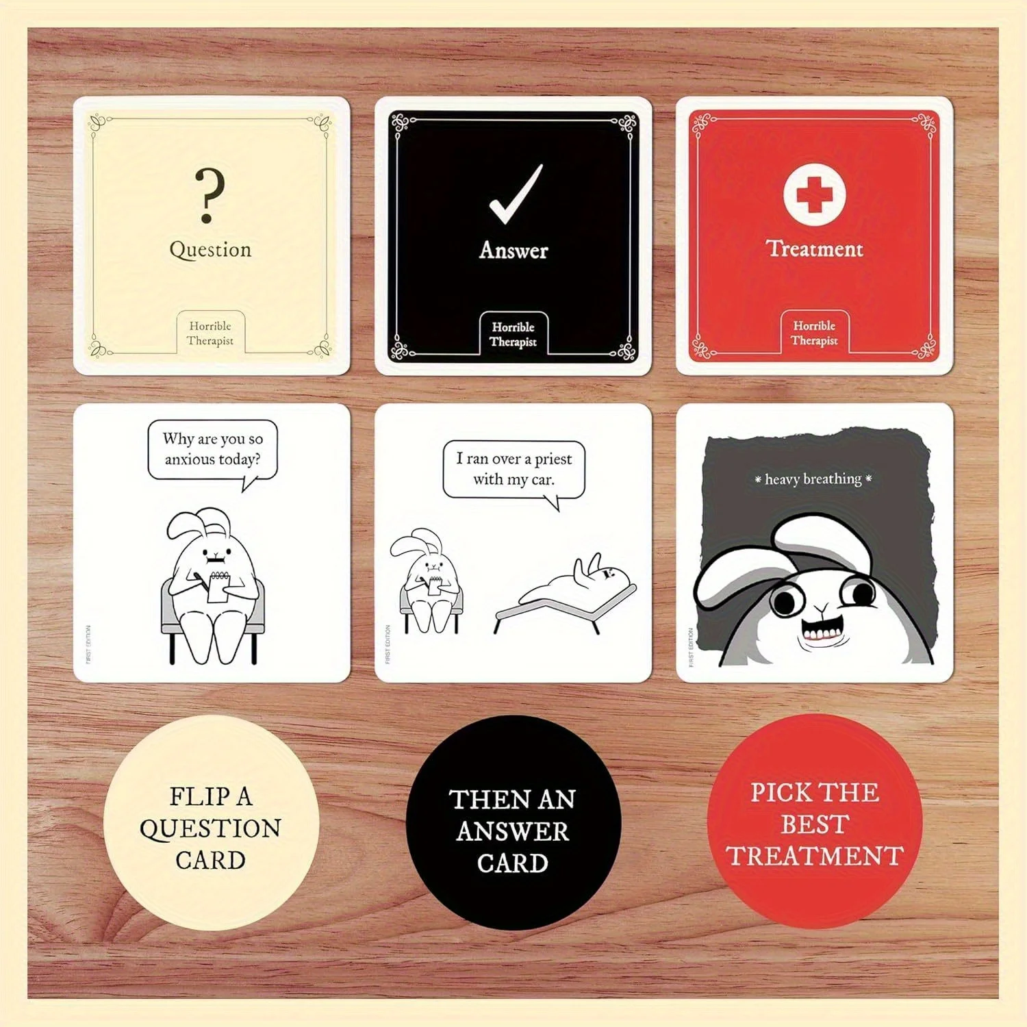 Horror Therapist Party Game -  - Party Games Jogos avaliação e preço