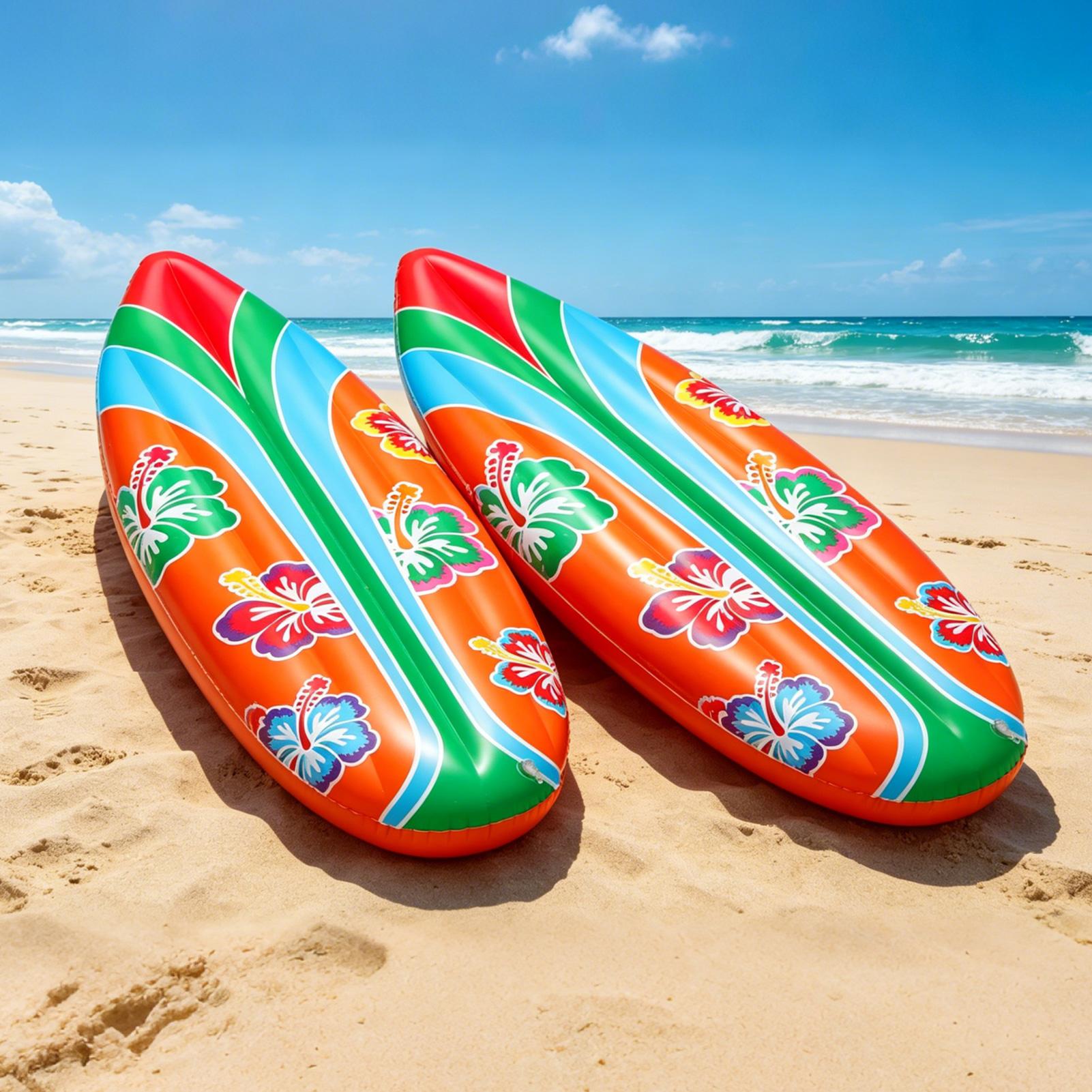 Prancha de Surf Inflável de 2  - Party Games Board Game avaliação e preço