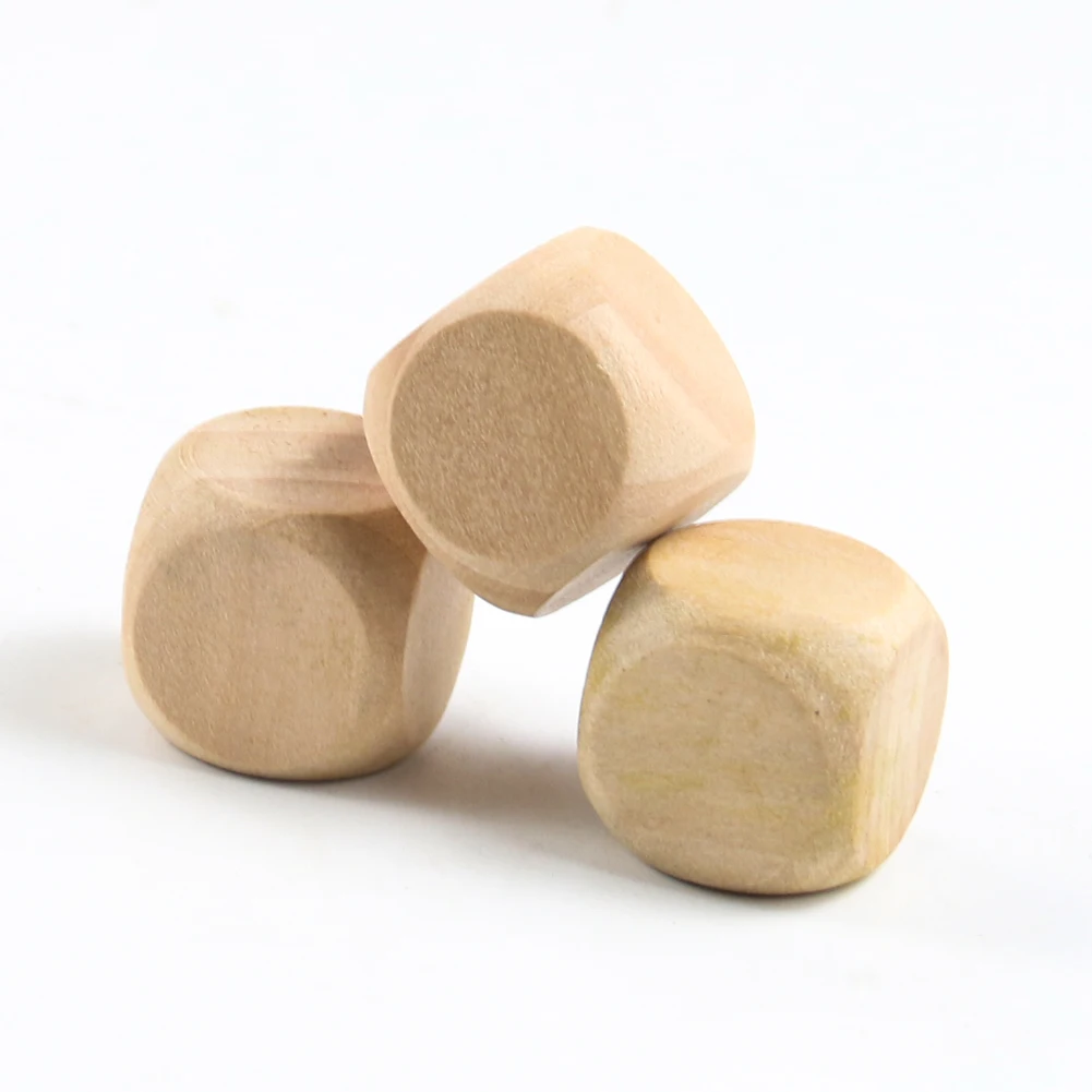 6 pçs 20mm dados de madeira em - Party Games Gamecube avaliação e preço