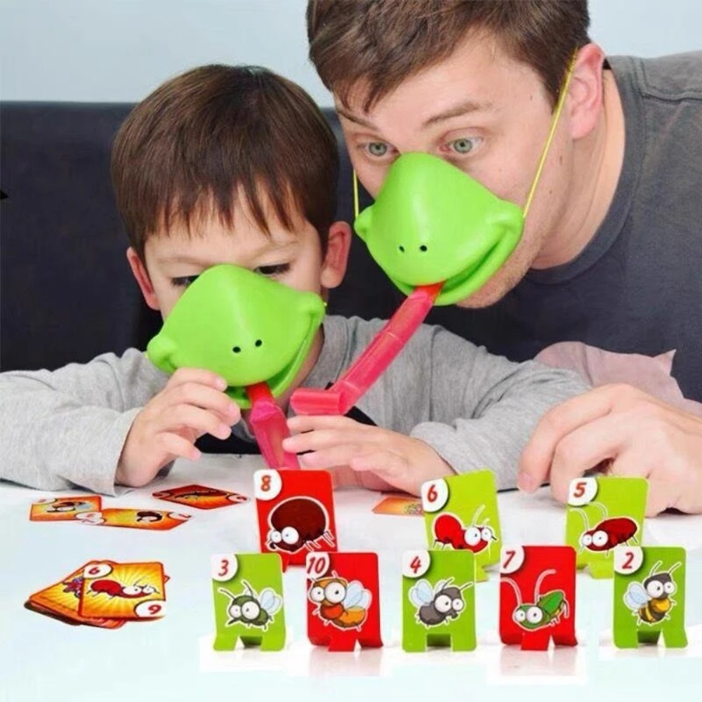 Máscara de Sapo Lagarto com Lí - Party Games Board Game avaliação e preço