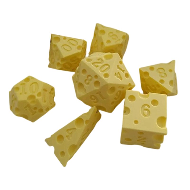 FSTE-Irregular Cheese Dice Box - Party Games Jogos avaliação e preço