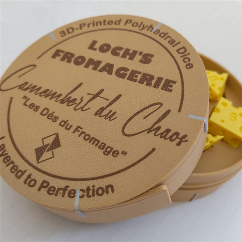 FSTE-Irregular Cheese Dice Box - Party Games Jogos avaliação e preço