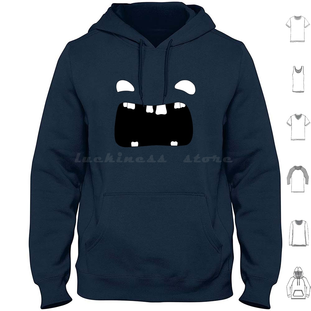 Chompy Face Hoodies Manga Long - Party Games Jogos avaliação e preço