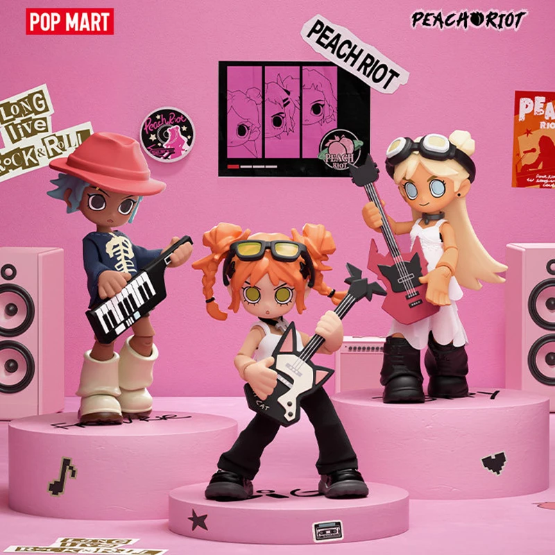 POPMART Peach Riot Carry The M - Party Games Music avaliação e preço