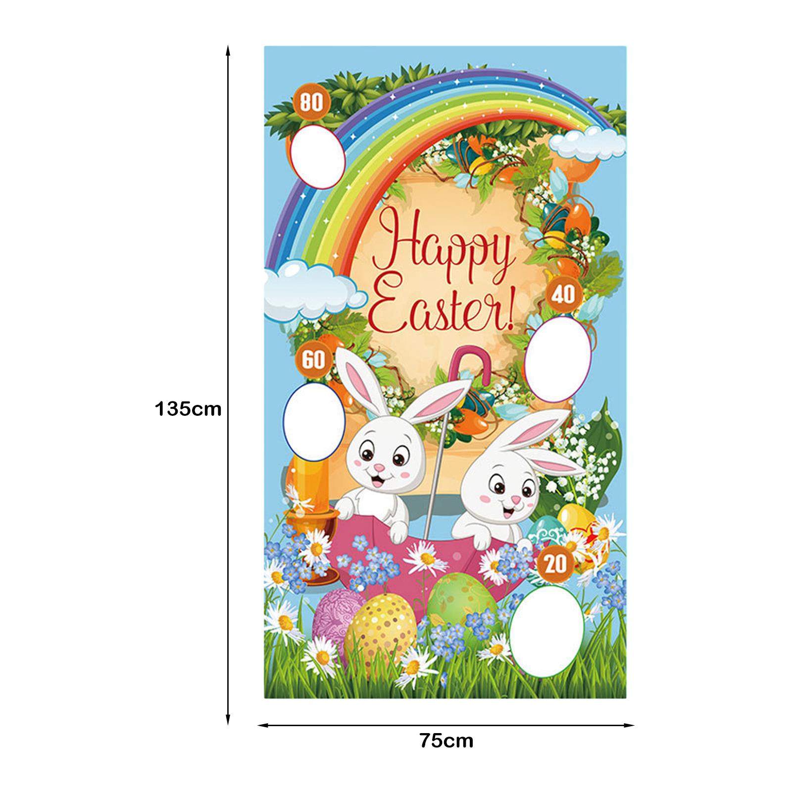Banner de Decoração para Festa - Party Games Easter For Family avaliação e preço