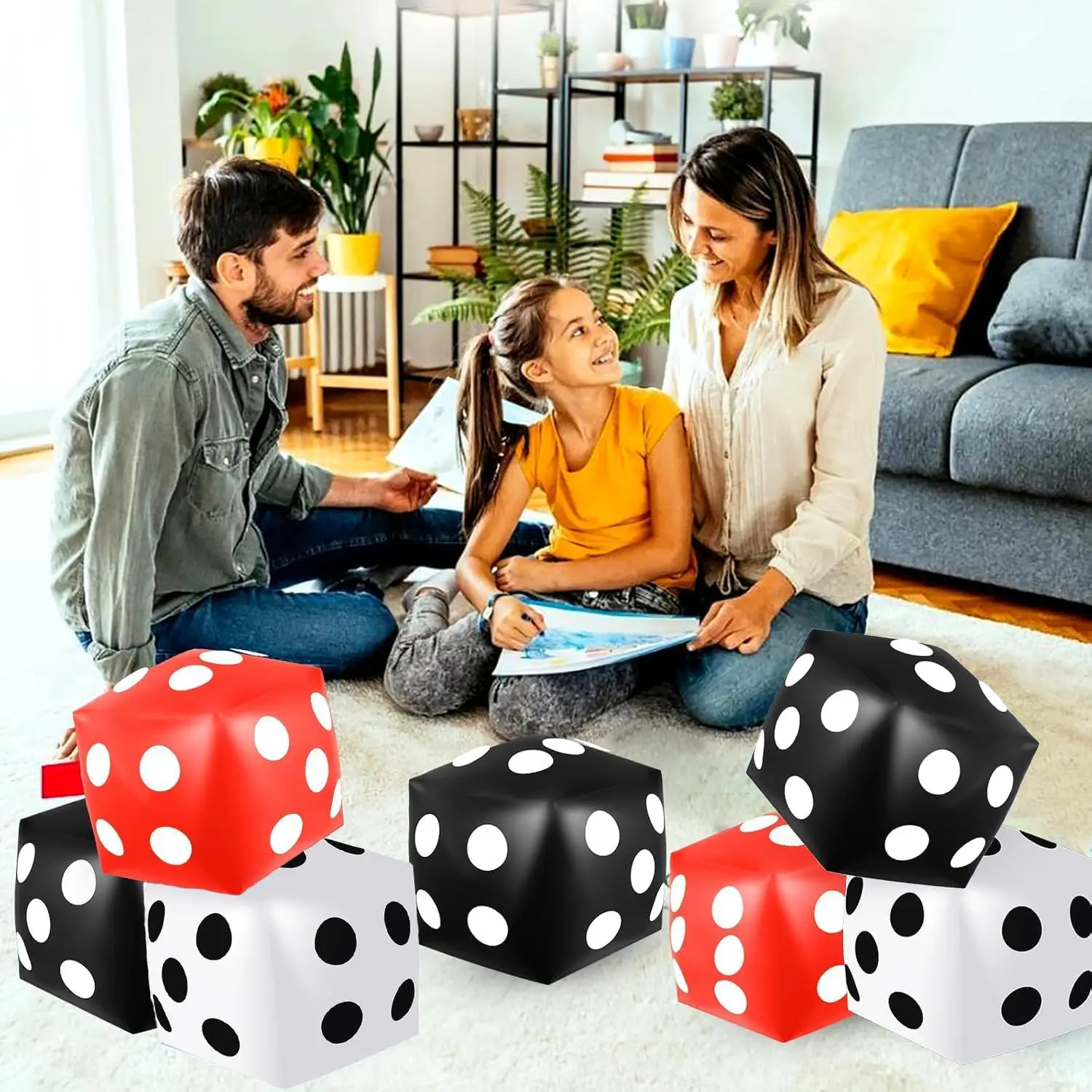1-10 peças de Dados Infláveis  - Party Games Gamecube avaliação e preço