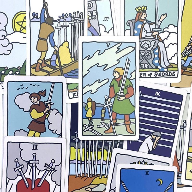 Portátil Lucky Tarot Card Game - Party Games Jogos avaliação e preço