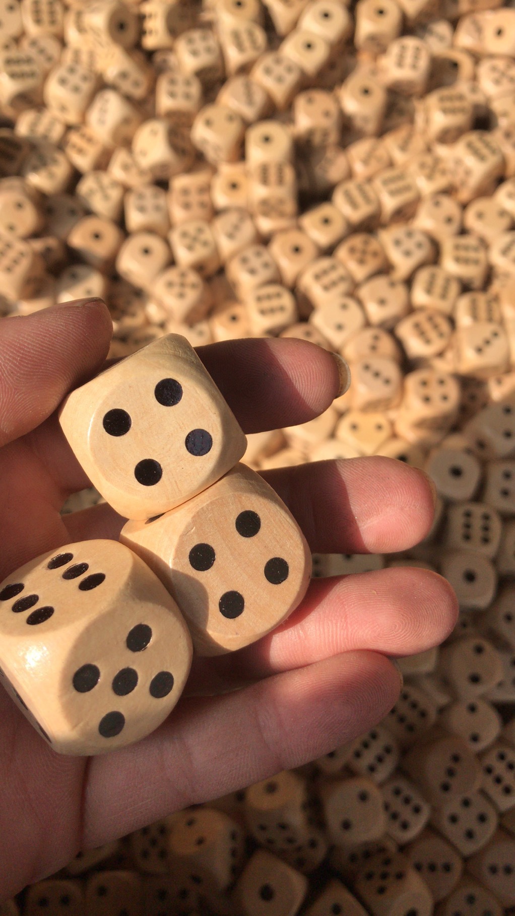 12pçs 16mm dados de madeira po - Party Games Gamecube avaliação e preço